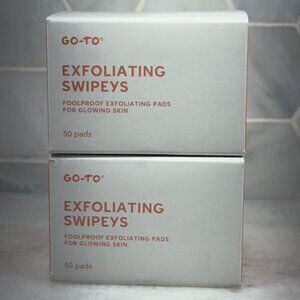 Go-To - Exfoliating Swipeys Natural Face Exfoliator | Clean, Plant-Based Wipes